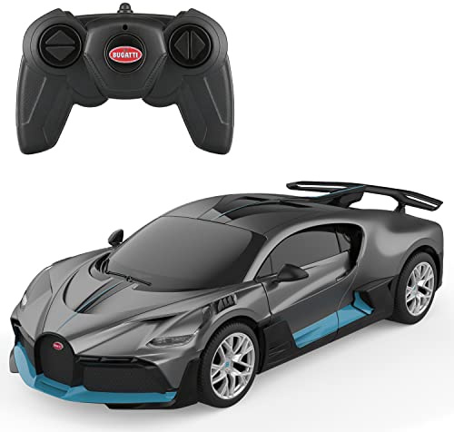 TURBO CHALLENGE Bugatti Divo - RC Prestige - Grey - 095602 - Remote Control - 1:24 Scale - Batteries Not Included - Plastic - From 6 Years Multicoloured