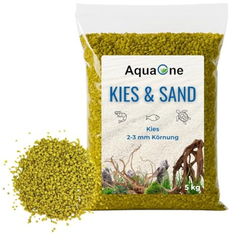 AquaOne Gravier pour aquarium Sable 5 kg I Fond de sol noir clair multicolore fin moyen grossier I Gravier d’aquarium Qualité Premium I Sable de quartz Gravier d’aquarium Décoration Aquascaping