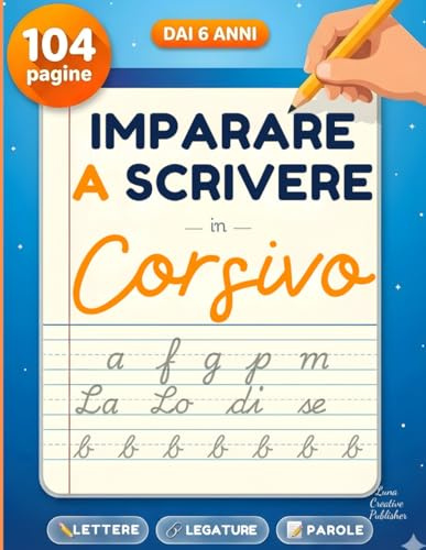 Imparare a Scrivere in Corsivo: Facili Schede per Bambini per Migliorare la Calligrafia