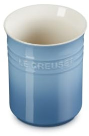 LE CREUSET Topf für Kochkellen aus Steinzeug, 1,1 Liter, Chambray, 71501114340001