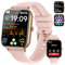 Smart Watch for Men Women(Answer/Make Call),1.83HD Fitness Tracker with Pressure/SpO2/Heart Rate Monitor,Sleep Tracker, Step Counter, IP68 Waterproof 123+ Sport Modes Fitness Watch for Android&iPhone