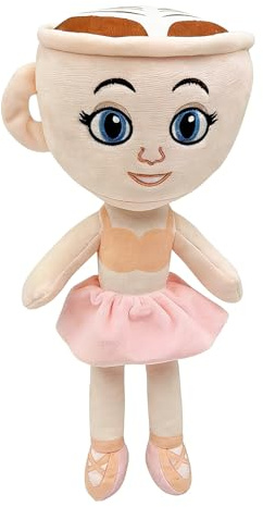 Ballerina Cappuccino, Brain Rot Plush - 30cm Huggable Stuffed Doll for Playtime & Collectors