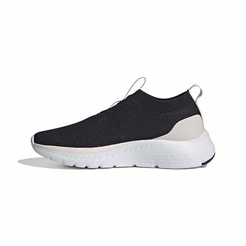 adidas Cloudfoam Move Sock Shoes, Zapatos Mujer, Core Black/Wonder Quartz/Cloud White, 39 1/3 EU