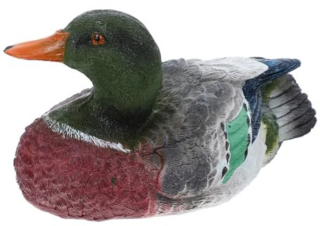 Kisangel Figuras Y Estatuas De Jardín Adornos De Resina Decoración Flotante para Exteriores para Estanques Y Patios