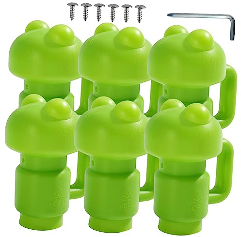 SUPVOX Trampoline End Cap Frog Style Neoprene Rod Cover Boys and Girls Trampoline Replacement