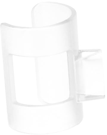CLISPEED Universal Flute Aid Prop Mouthpiece for Beginner and Professional Players, White Pvc Smooth Surface, Convenient to Use Flute Trainer for Practice and Performance