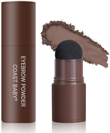 ARYIMYDP Stylo Correcteur de Racines en Brun, Poudre de Cheveux Résistante à l'Eau et à la Transpiration, Avec Brosse de Fondou Intégrée pour un Application Facile et Précise