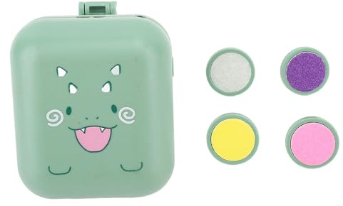 Cortauñas para bebés, Kit de cortauñas eléctrico portátil seguro y bonito con 4 cabezales de molienda para pulido y corte de uñas para niños pequeños