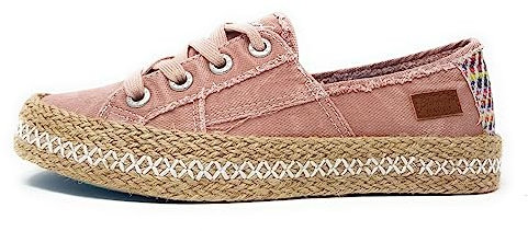 Blowfish Damen Leinenschuh in Rosa, Größe 39