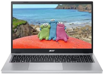 acer Aspire 3 Slim Laptop, 15.6 FHD(1920x1080) IPS Display, AMD Ryzen 3 7320U, 4 Cores Processor, 8GB LPDDR5 RAM, 128GB SSD, Webcam, Wi-Fi 6, Windows 11S, EAT Cloth