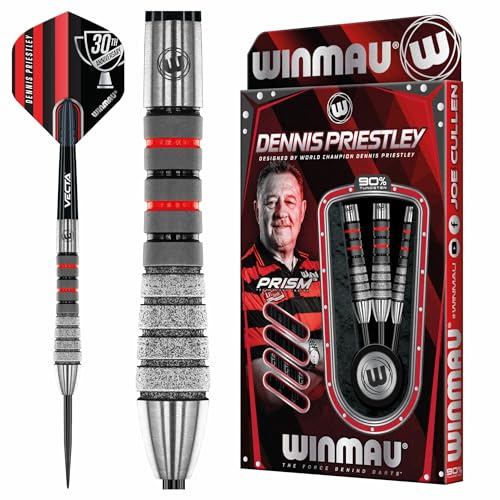 WINMAU Dennis Priestley Diamond 30-årsjubileum 90 % – Steeldarts 19 gram