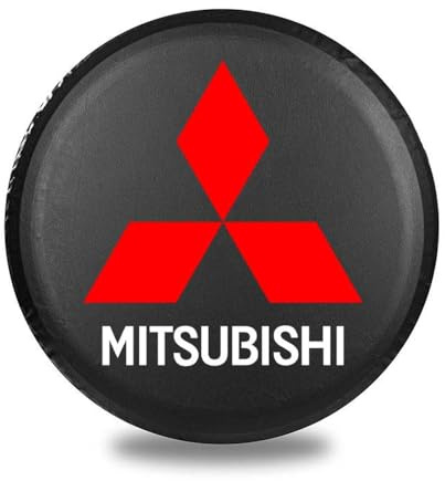 HCXYSZLB Cubierta de llanta de Refacción para Mitsubishi Montero Montero Sport,Coche Funda Rueda Repuesto Impermeable Prueba de Polvo Protección Ruedas Neumático Bolsa de Almacenamiento Funda,16inch