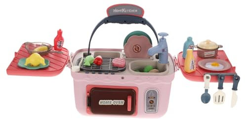 KOMBIUDA Spielküchenset Für Kinder Kochsets Realistische Simulation Besteckspielzeug