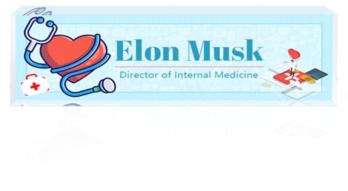 Placa de identificación de oficina personalizada, placa con nombre personalizada de acrílico para decoración de oficina, regalos para enfermeras y doctora