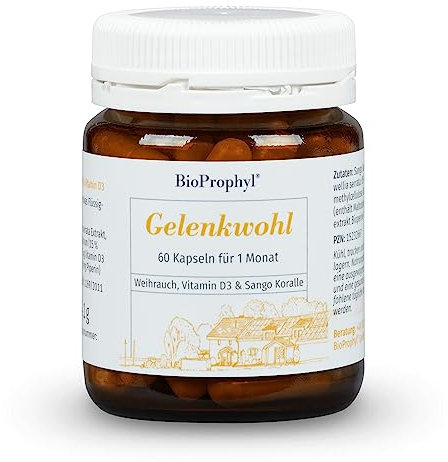 BioProphyl® Gelenkwohl - 400 mg Weihrauch 85% Boswellia serrata (60 Kapseln)