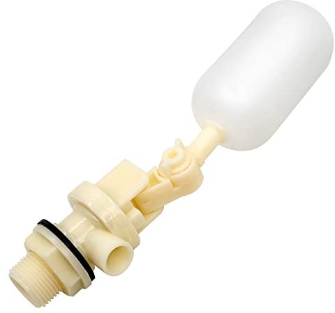 Wasserschwimmer-Kugelventil mit verstellbarem Arm 3/4 NPT Automatische Befüllung Luftbefeuchter Hund Wassernapf Schwimmerventil für Rinder Schafe Wassertank Teiche Fisch Aquarium Vieh