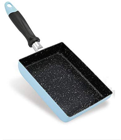 OQHAIR Poêle à Frire en cuivre | Poêle À Frire Carrée avec Couvercle | Poêle en céramique antiadhésive | Ustensiles de Cuisine Parfaits pour Sauter et Griller