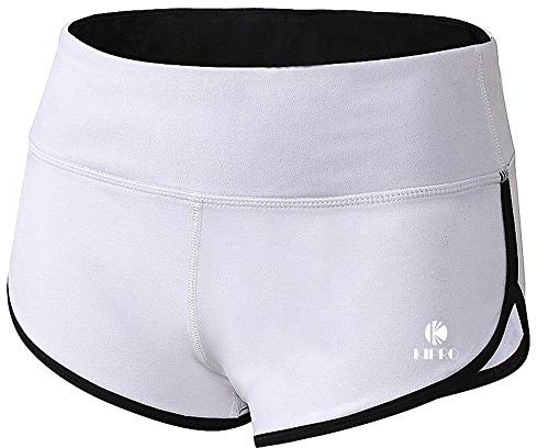 Kipro Mädchen Tanzen Körperform Schnell Trocknend Shorts White S