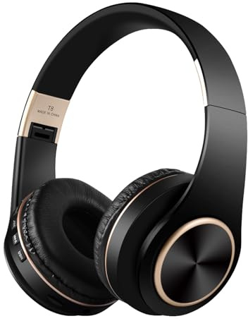 Cuffie con cancellazione del rumore, auricolari ricaricabili con microfono - stereo con cancellazione del rumore | sovraurali per giocare, vita quotidiana e ascoltare musica