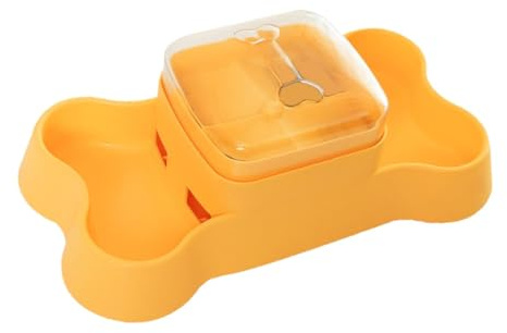 Fenteer Comedero Interactivo para Perros Dispensador de Alimento Seco Juguete de Inteligencia para Mascotas Plato Multifuncional de PP Pensado para Mejorar Há
