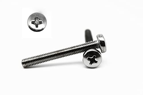 10 Stück Linsenkopf Schrauben M4x30 mm - DIN 7985 - A2 Edelstahl - Kreuzschlitz - V2A - Kreuz - Linsenkopfschrauben (10, M4x30 mm)