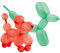 Legami - Kit Palloncini e Pompetta Clown - Balloon Modelling, Palloncini ad Aria Modellabili per Figure di Animali, Idea Regalo, 32 Palloncini Colorati, 72 Stickers Occhi, Feste di Compleanno