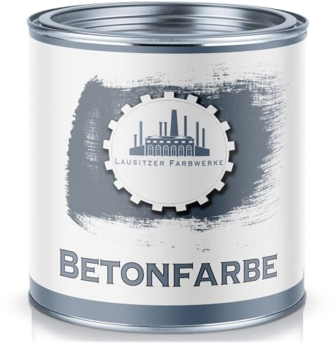 Betongfärg sidenmatt signalviolett RAL 4008 Violett Traditionell fasadfärg för mineraliska underlag (Sten Mur Betong Fasad Puts Cement) måla & försegla (2,5 L) Lausitzer Farbwerke