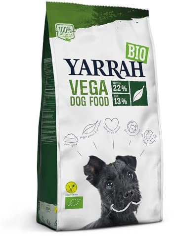 Yarrah Vegetarian Organic Dry Dog Food | Suitable for all adult dogs | 10kg