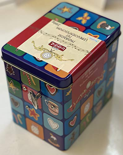 Lambertz 200g Musikdose Spieluhr mit Lebkuchenmischung Weihnachtsmelodie