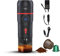 HIBREW H4- Cafetera portátil para coche DC12 V, cafetera Expresso cafetera expreso en cápsulas de café en polvo Perfecto para Coche y Camping, Compatible con cápsulas Nespresso (Classic,negro)