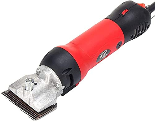 Cesoie per Pecore 450W Tosatrice Elettrica Professionale per Animali Domestici per Pecore Alpaca Lama e Animali a Pelo Grosso e Grosso 6 Velocità Macchina per Tosare il Bestiame da Fattoria Tagliacap