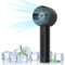 ITSHINY Portable Handheld Fan, Powerful Hand Fan, Mini Fan USB Rechargeable Design with 4 Speed, Lightweight Fan for Home, Office, Travel, Camping and Outdoor Activities