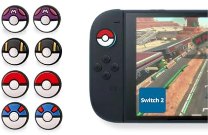 MME Tapas de Joystick compatibles con Nintendo Switch 2, Agarre Protector de Joystick, Tapas para Pulgar para Nintendo Switch 2; Grips Switch 2 (PK)