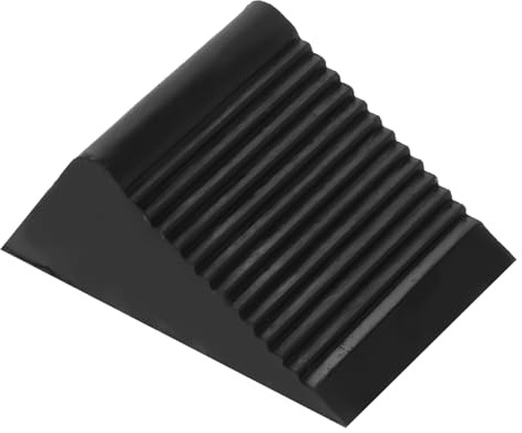 Ciieeo Cuñas de Rueda Antideslizantes de Goma Resistente para Autocaravanas y Remolques Tope Portátil para Estabilidad Estacionamiento Cuñas para Neumáticos Exteriores Duraderas