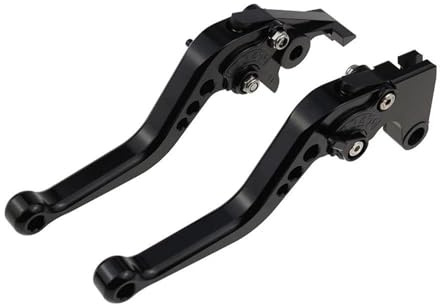 Set Freno Maniglia Per Hunter Per Bullet 350 Per Meteor 350 2021 2022 2023 2024 Moto Leve Freno Frizione Corte(A-Black)