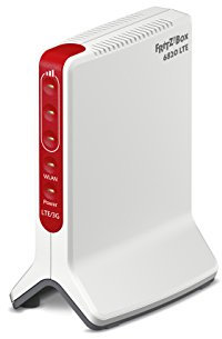 AVM Fritz!Box 6820 LTE International - Modem Router 4G/3G, Ranura para SIM, WiFi N 450 Mbps, 1 Puerto LAN Gigabit, Interfaz en Español