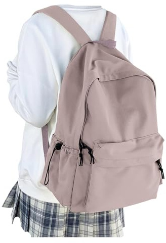 HYC00 Mochilas Escolares,Mochila Escolar Adolescente Mochilas Colegio Niña Mochila Instituto Chica Mochila Universitaria Mujer Mochila Portatil Mochilas Casual Backpack Mochila Informal,Morado