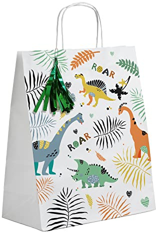Folat 68316 Sacs de Distribution Dino Roars - 6 pièces