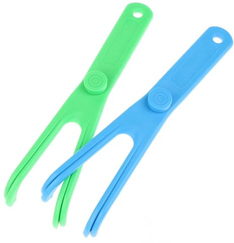 BCBF 2 Stück Y-Förmig Zahnseide Superfloss,Zahnseidenhalter, Zahnseidegabeln, Zahnseidehalter, Zahnseide-Picks, Mundhygiene Für Die Zahnreinigung