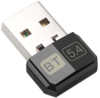 USB Bluetooth 5.4 adapter ljud dongle adapter mini USB trådlös mottagare/sändare för PC/laptop drivare gratis för Win10/11