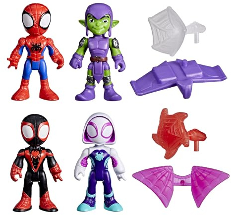 Marvel Spidey und Seine Super-Freunde Netzschleuderer Abenteuerset, Spider-Man Action-Figuren