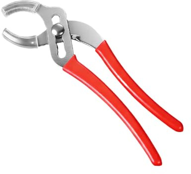 Llave de alicates – Alicates de bomba de agua | 340 g de ranura de junta de filtro de , apertura amplia de acero multiusos para válvula de mandril, filtro de tubo, ajuste de conducto, mecánico