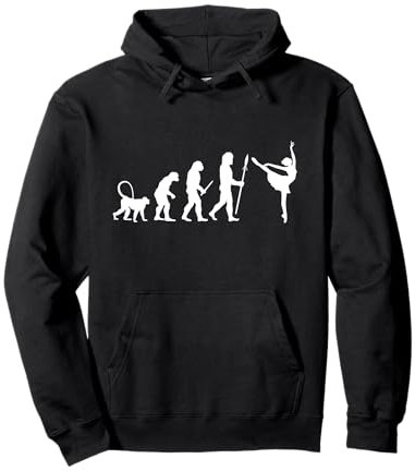 Evolution des Ballett Tänzerin Geschenk Tanzen Ballett Pullover Hoodie