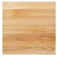 Bolero quadratische Tischplatte Natur vorgebohrt 70cm