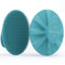 BEAUTAIL Brosse pour le corps en silicone, Pour la douche et le bain, Poils doux, Gommage doux, Pour Femme Homme Bébé Peau Sensible, Facile à tenir, Faire bien mousser, 1 pièces, Cyan