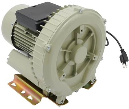 Air Pump Blower, 110V 370W 12KPa High Pressure Industrial Air Pump Blower Oxygen Aerator Aquarium Fish Tank Pond Aquaculture Blower