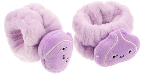 Ipetboom Pulsera De Lavado Facial Suave Muñequeras Absorbentes Rostro Muñequeras Para Spa De Toallas De Muñeca Para Cuidado El Baño