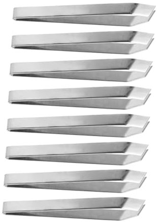 TIDTALEO 8 Pinzas Para Espinas De Pescado: Pinzas De Cocina De Precisión De Acero Inoxidable, Utensilios Para Mariscos, Utensilios Para Cocinar, Diseño De Alimentos Y Estilismo.