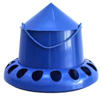 LEADSDGE Dispensador de alimentos para palomas, dispositivo de alimentación eficiente a prueba de fugas, reduce los residuos de comedero para pájaros