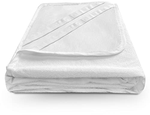 Bedecor Coprimaterasso Matrimoniale Impermeabile 150 x 200cm con 4 Elastici - Traversa Letto - Spugna Cotone 80% - Anti-Acaro, OEKO-TEX